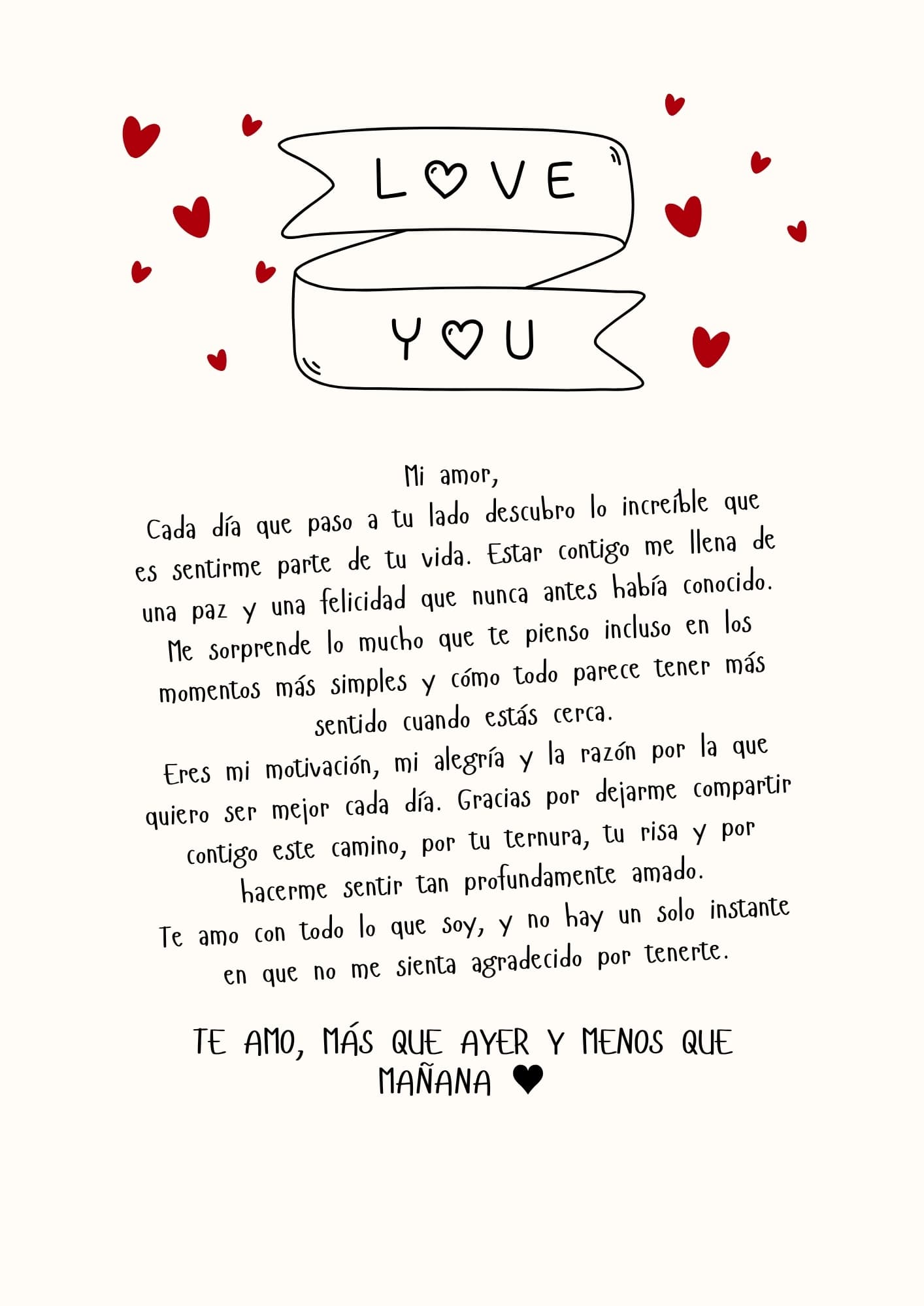 Carta romántica