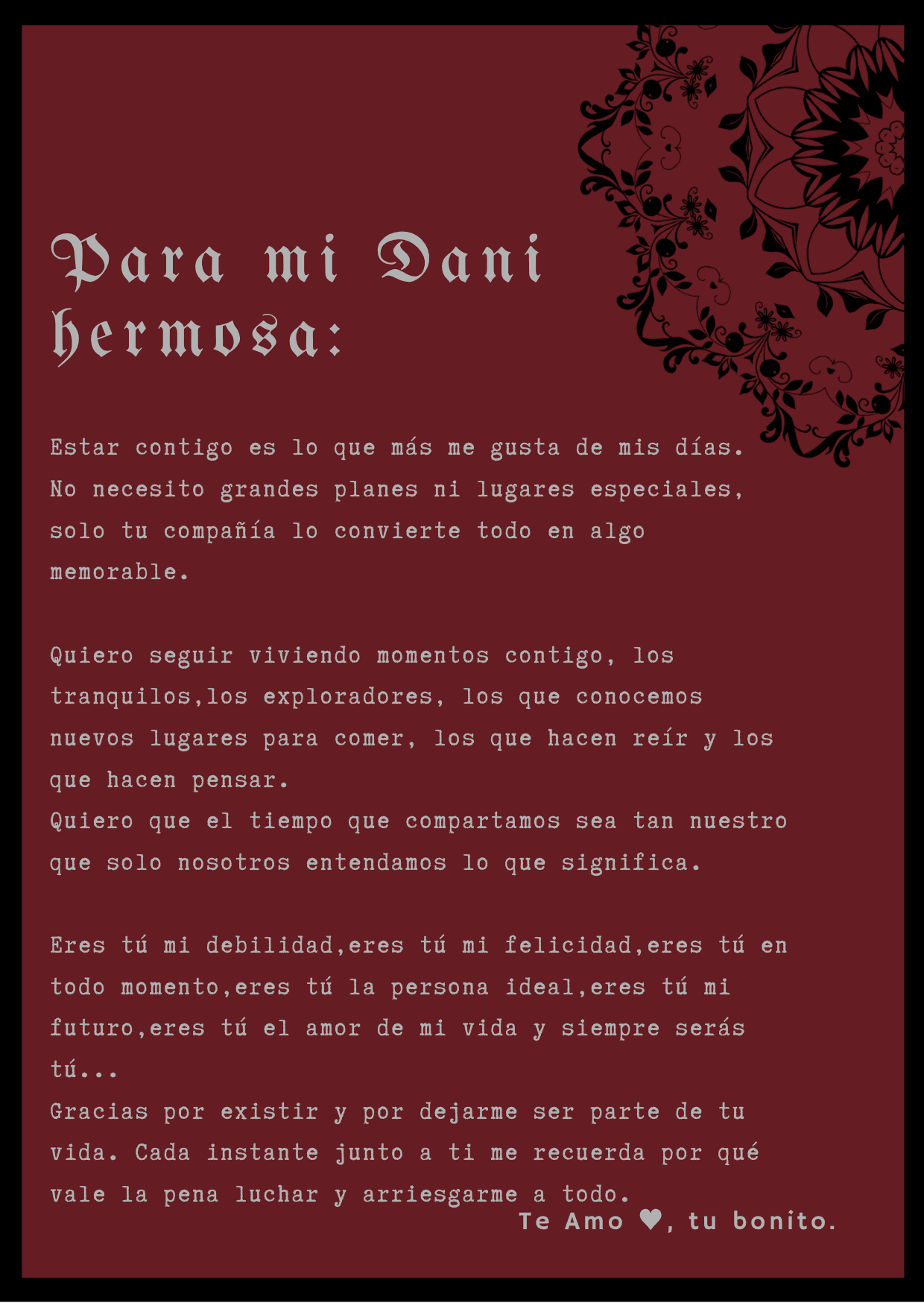 Para siempre