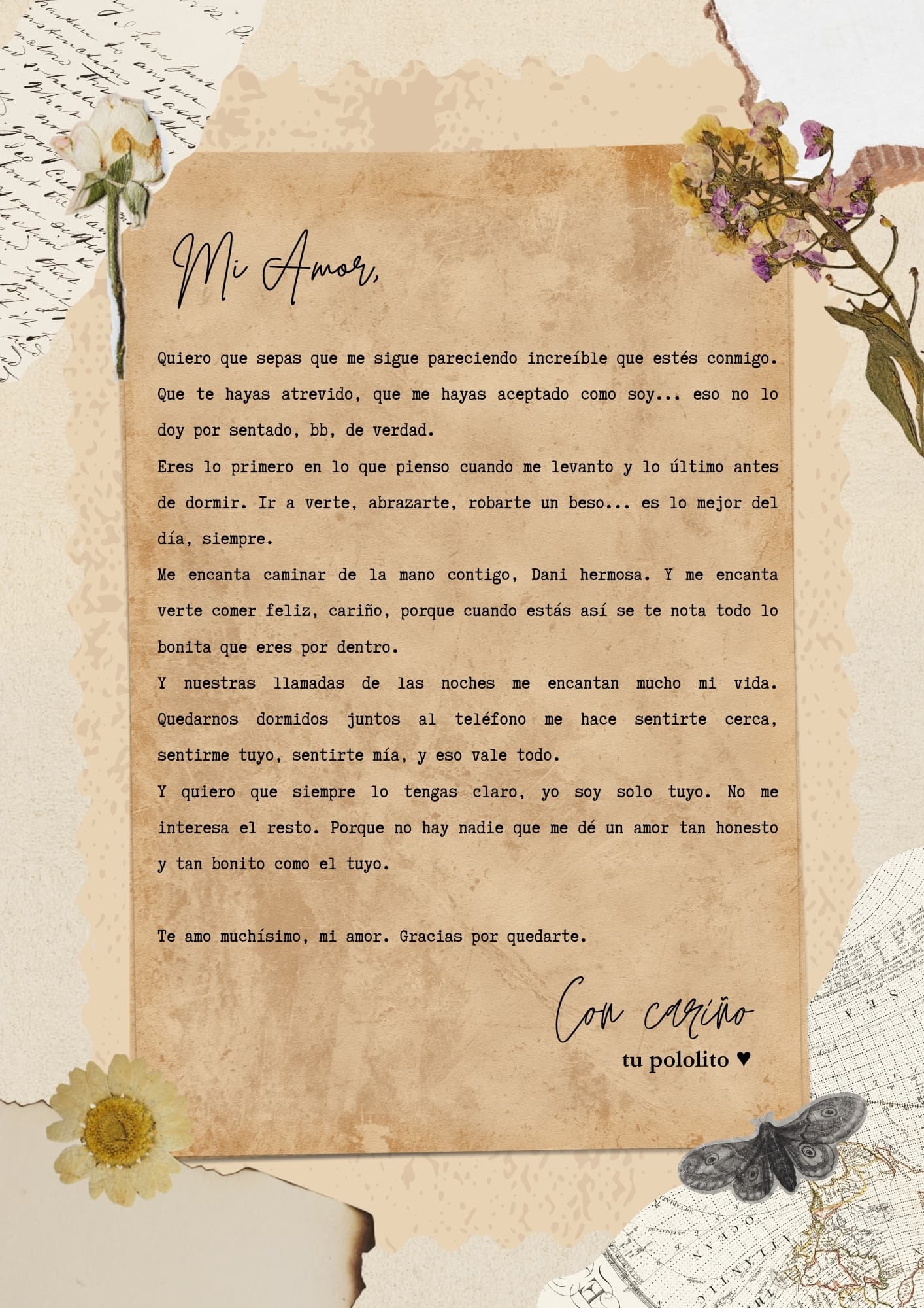 Gracias, mi amor