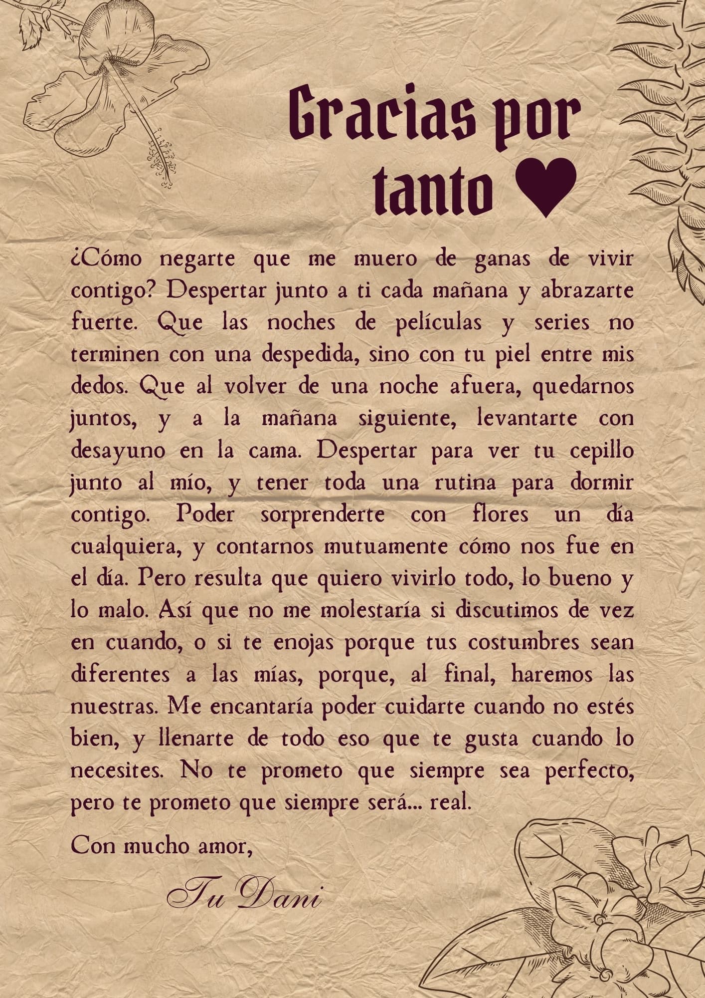 Gracias por todo