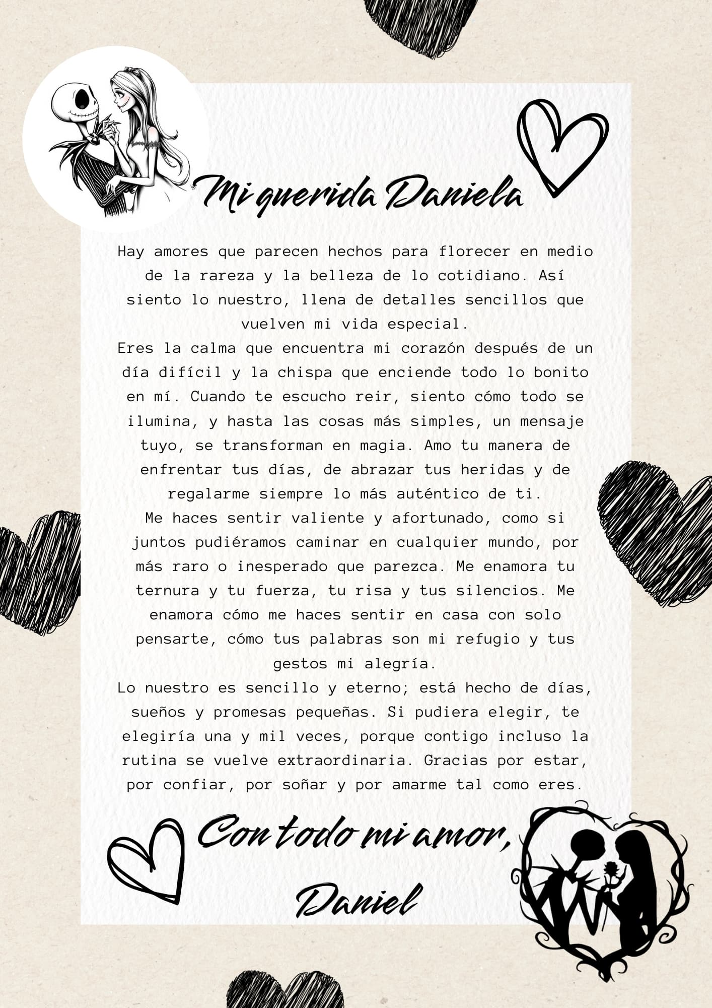 Carta de amor