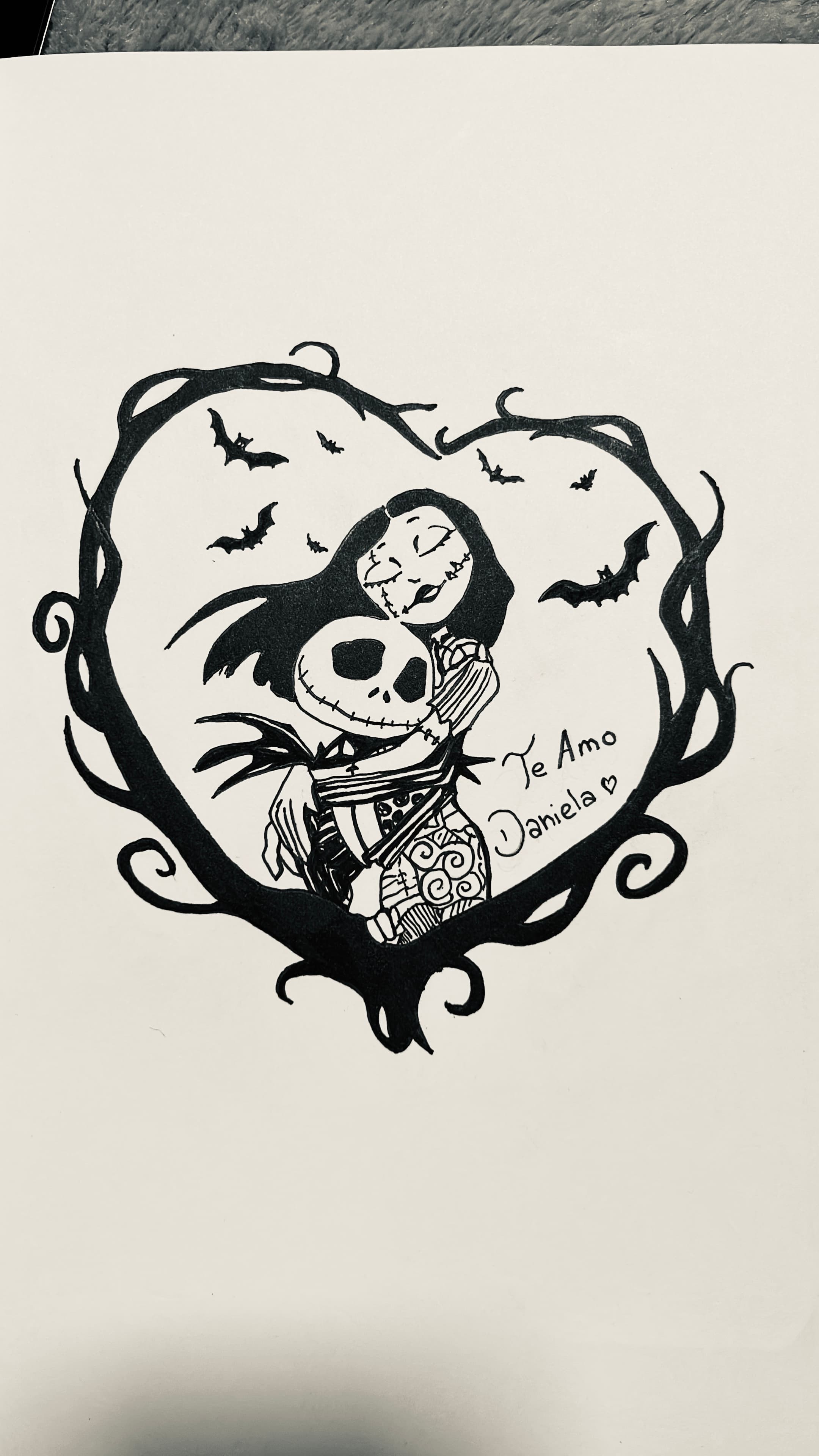 Dibujo de nosotros bb